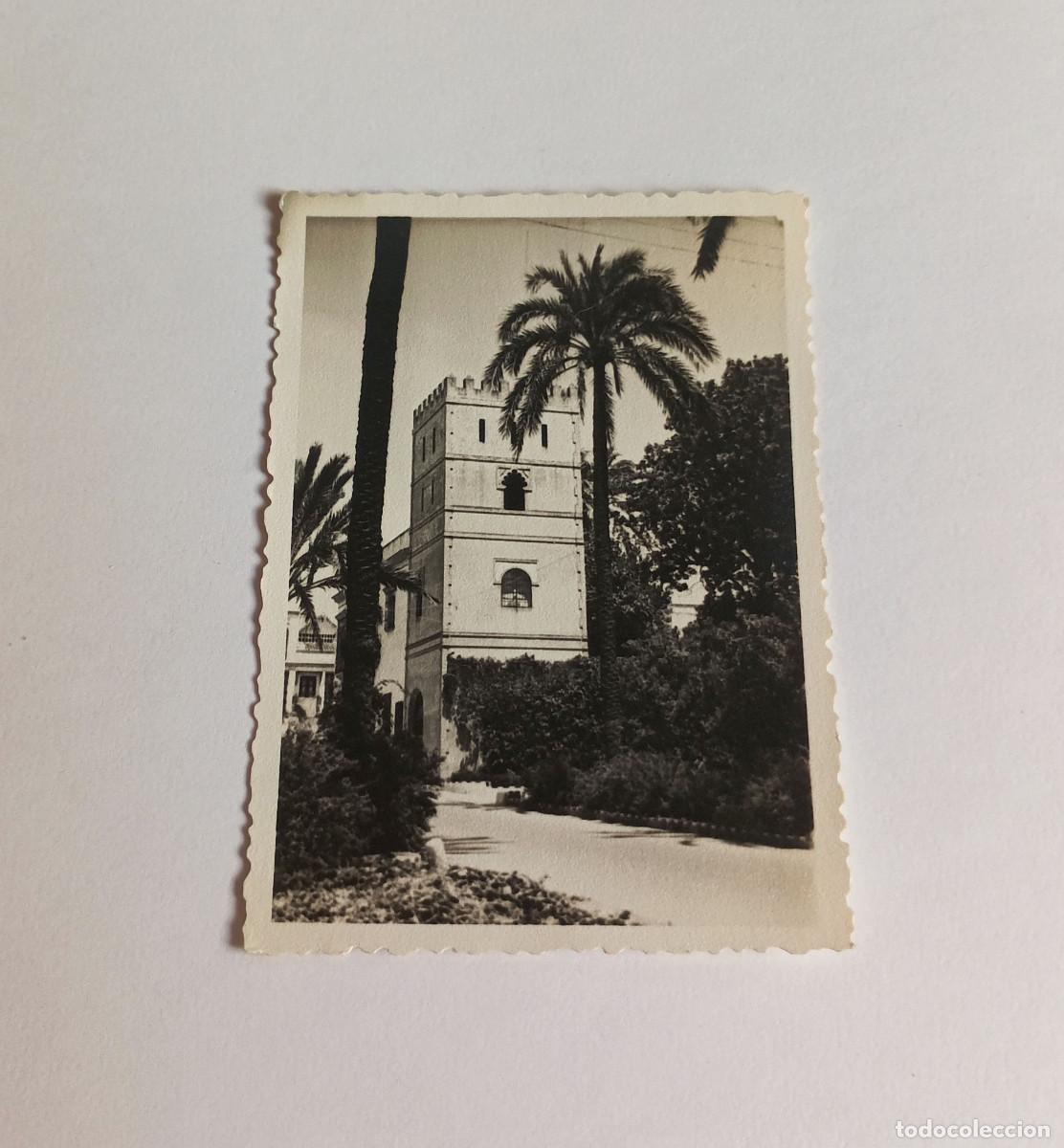 Fotograf&iacute;a antigua: Fotograf&iacute;a antigua - Torre&oacute;n de los Jardines de Murillo, en Sevilla - 1958
