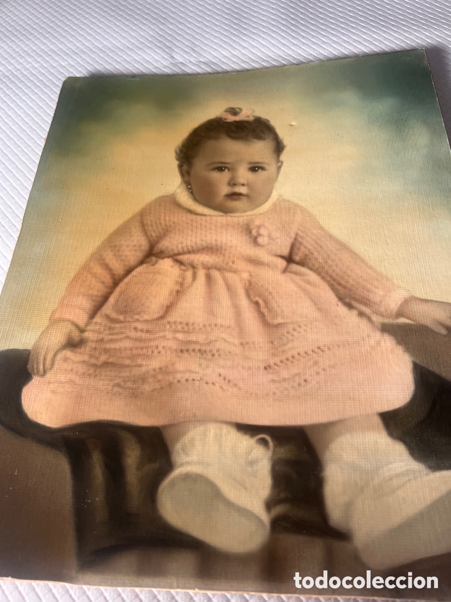 Fotograf&iacute;a antigua: ANTIGUA FOTOGRAF&Iacute;A IMITANDO RETRATO