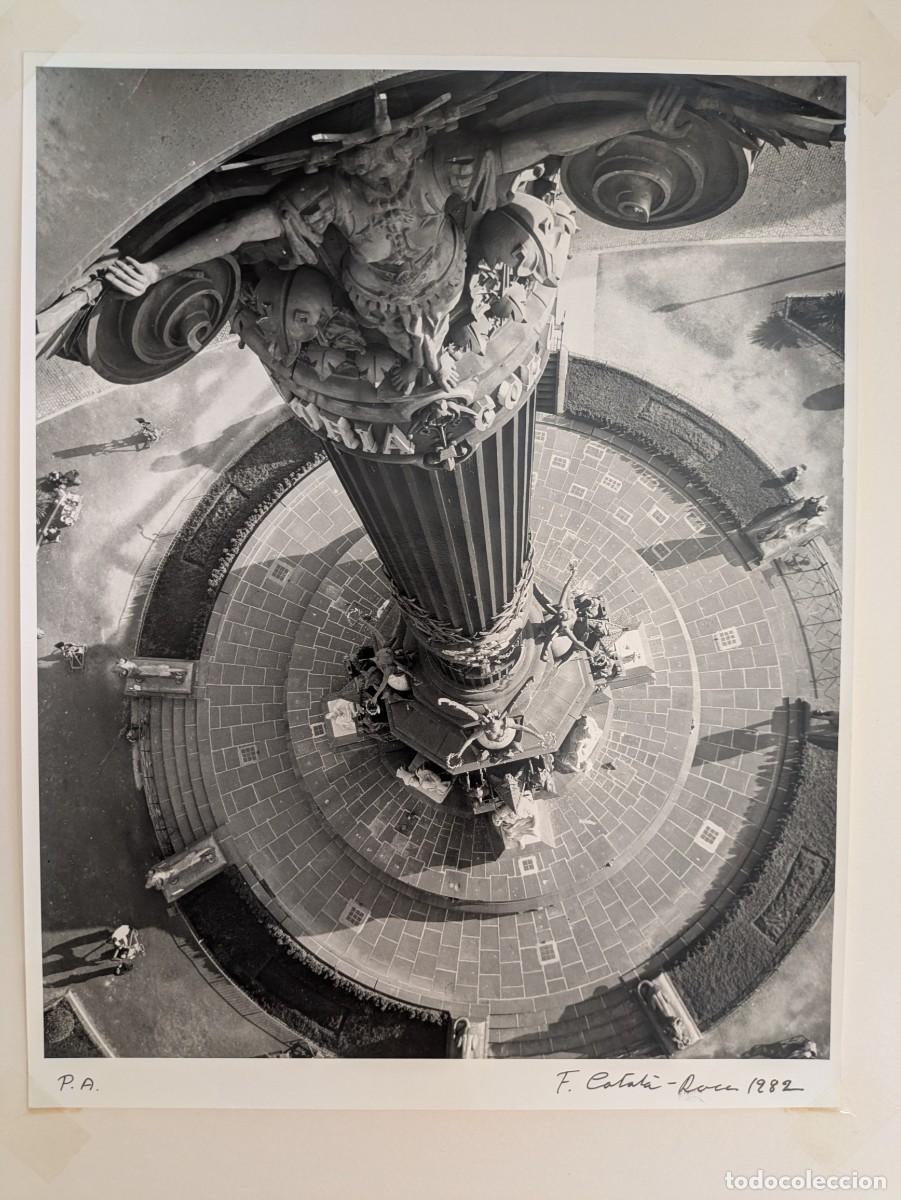 Fotograf&iacute;a antigua: Francesc Catal&agrave;-Roca - Monument a Colom - Fotograf&iacute;a Firmada y numerada