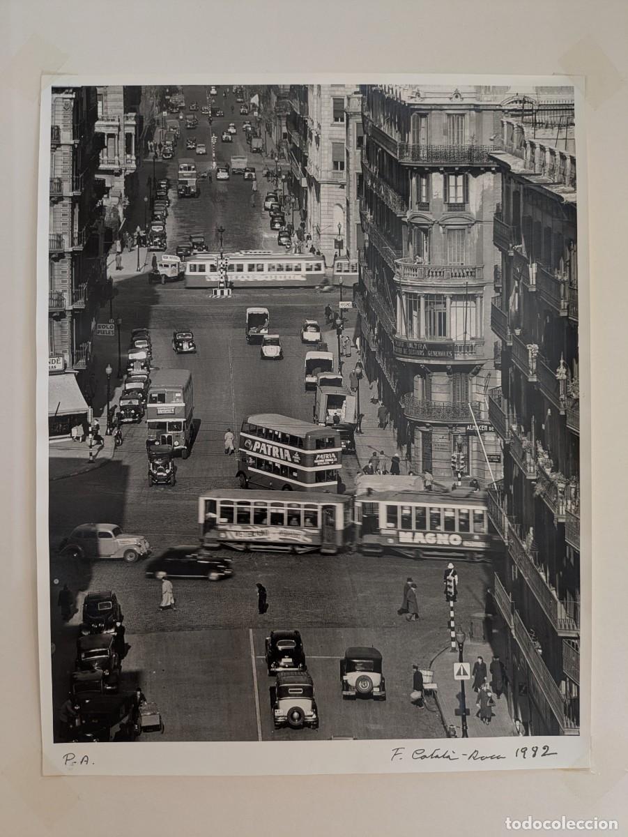 Fotograf&iacute;a antigua: Francesc Catal&agrave;-Roca - Carrer Balmes - Fotograf&iacute;a Firmada y numerada