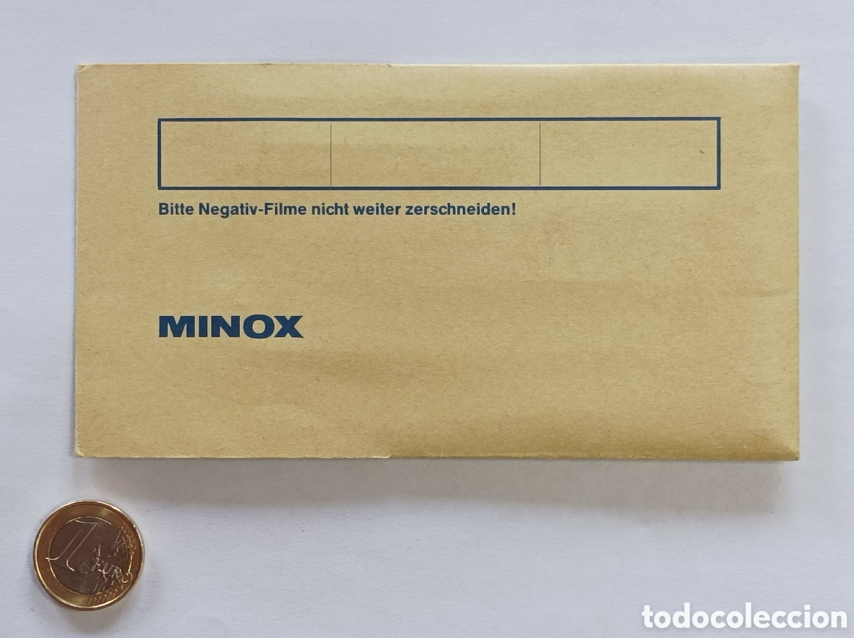 Fotograf&iacute;a antigua: MINOX. FUNDA PARA NEGATIVOS.
