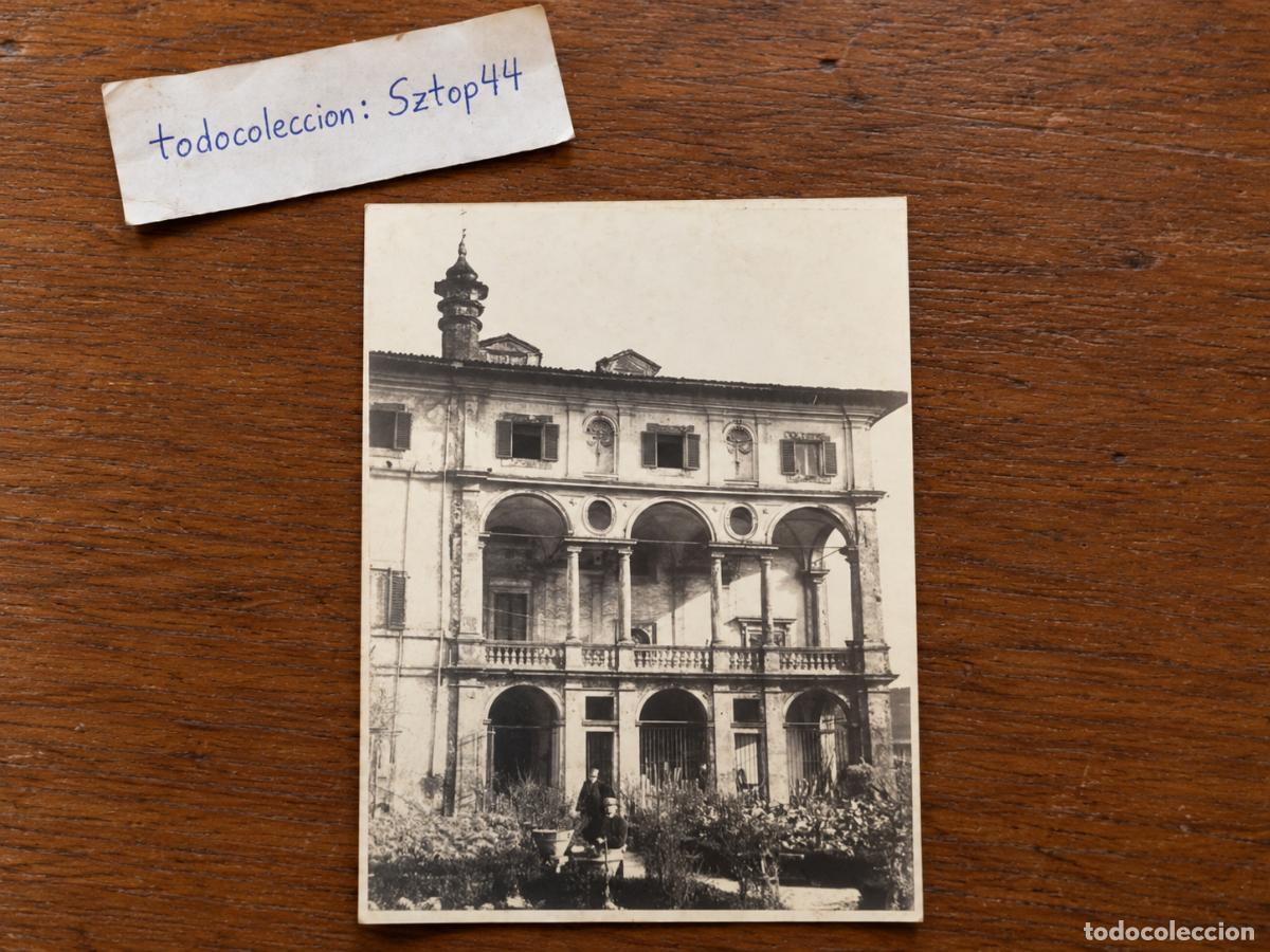 Fotograf&iacute;a antigua: Antigua Fotograf&iacute;a Retrato de Se&ntilde;ora - Tamino Favello - Genova (Italia) Via Fieschi
