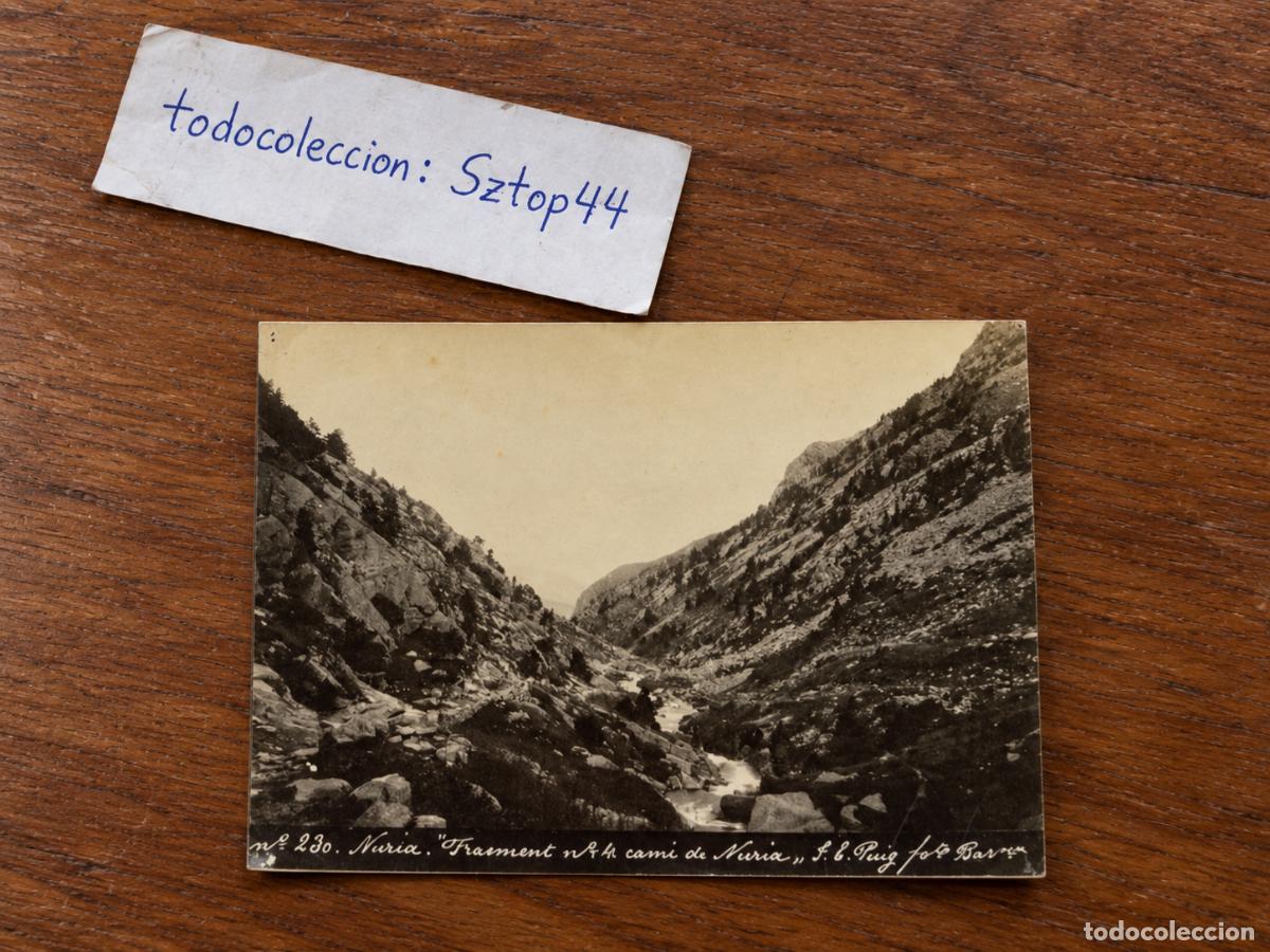 Fotograf&iacute;a antigua: Antigua Fotograf&iacute;a Valle de Nuria - Fragment n&ordm; 4 Cam&iacute; de N&uacute;ria - J. E. Puig