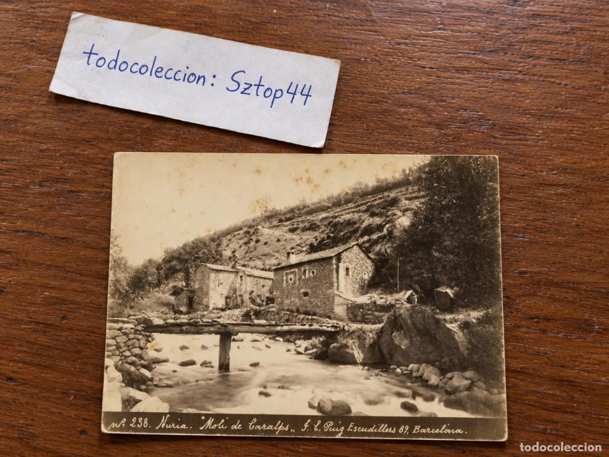 Fotograf&iacute;a antigua: Antigua Fotograf&iacute;a Valle de Nuria - Mol&iacute; de Queralbs - Fot&oacute;grafo J. E. Puig