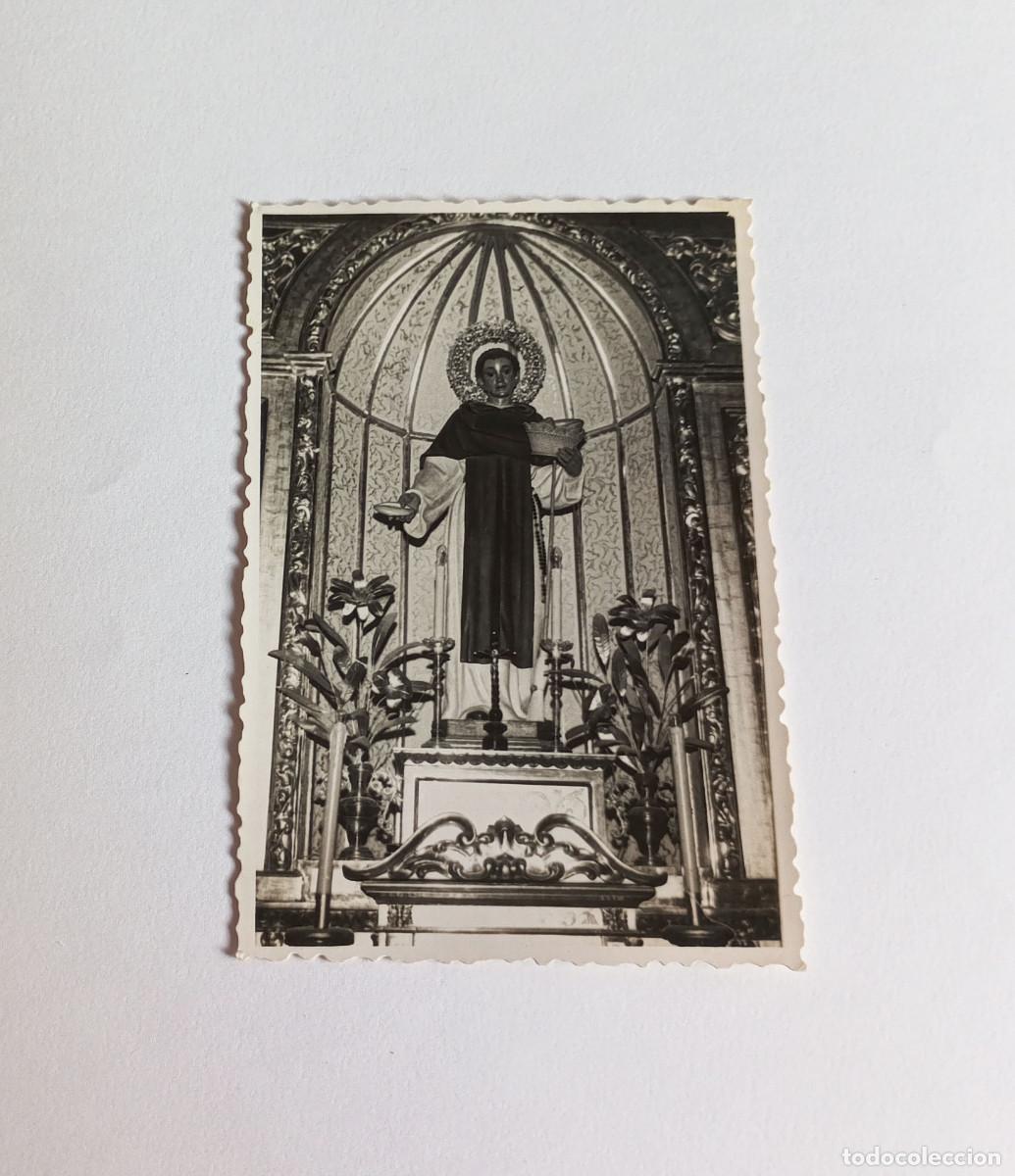 Fotograf&iacute;a antigua: Fotograf&iacute;a antigua - San Mart&iacute;n de Porres en la Iglesia de San Jacinto, de Sevilla - A&ntilde;o 1959