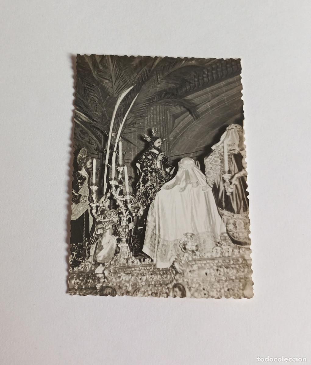 Fotograf&iacute;a antigua: Antigua fotograf&iacute;a - Semana Santa Sevilla - Entrada en Jerusalem (La Borriquita) - A&ntilde;o 1961