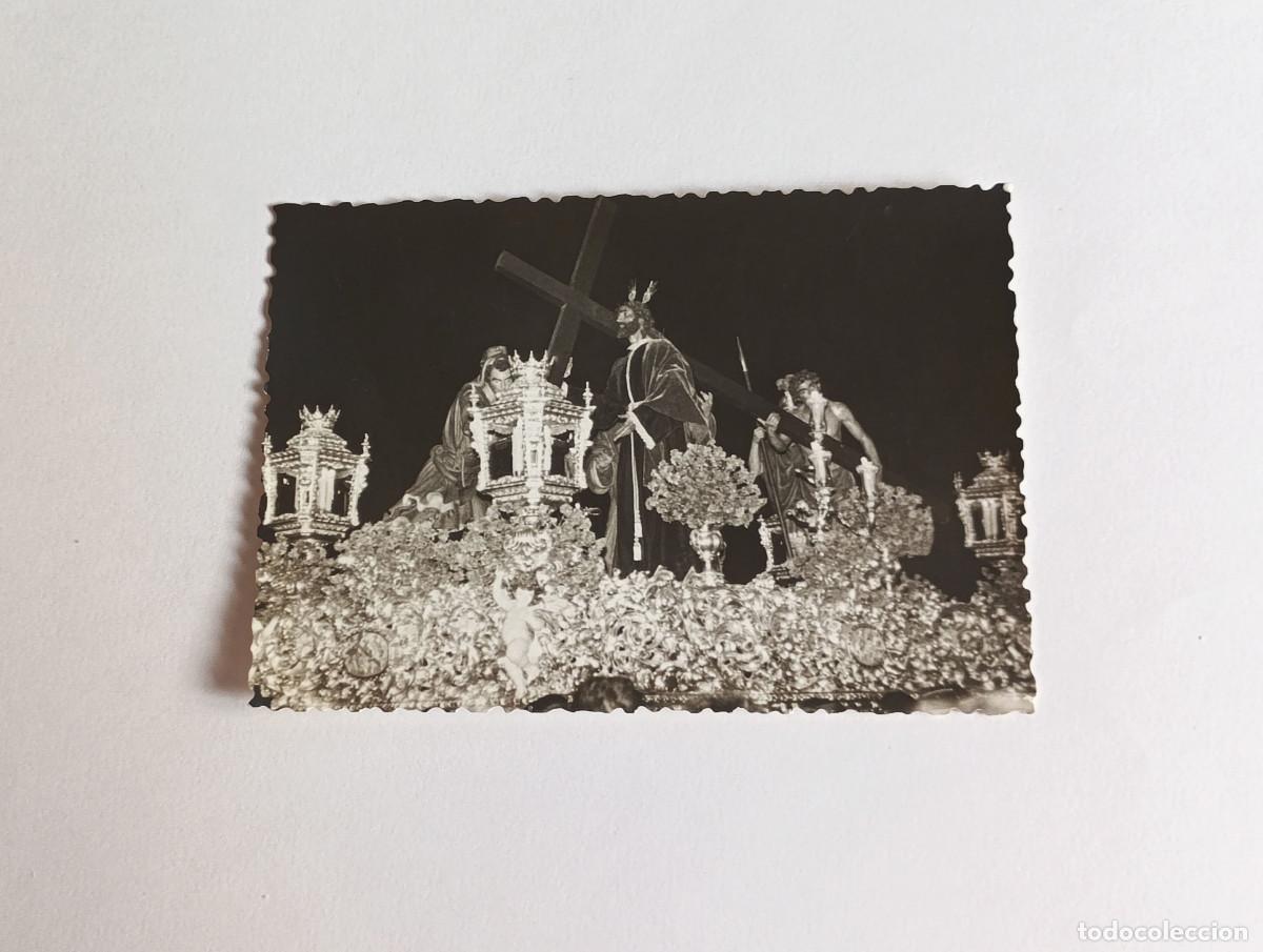 Fotograf&iacute;a antigua: Antigua fotograf&iacute;a - Semana Santa Sevilla - Cristo de la Victoria (La Paz) - A&ntilde;o 1961