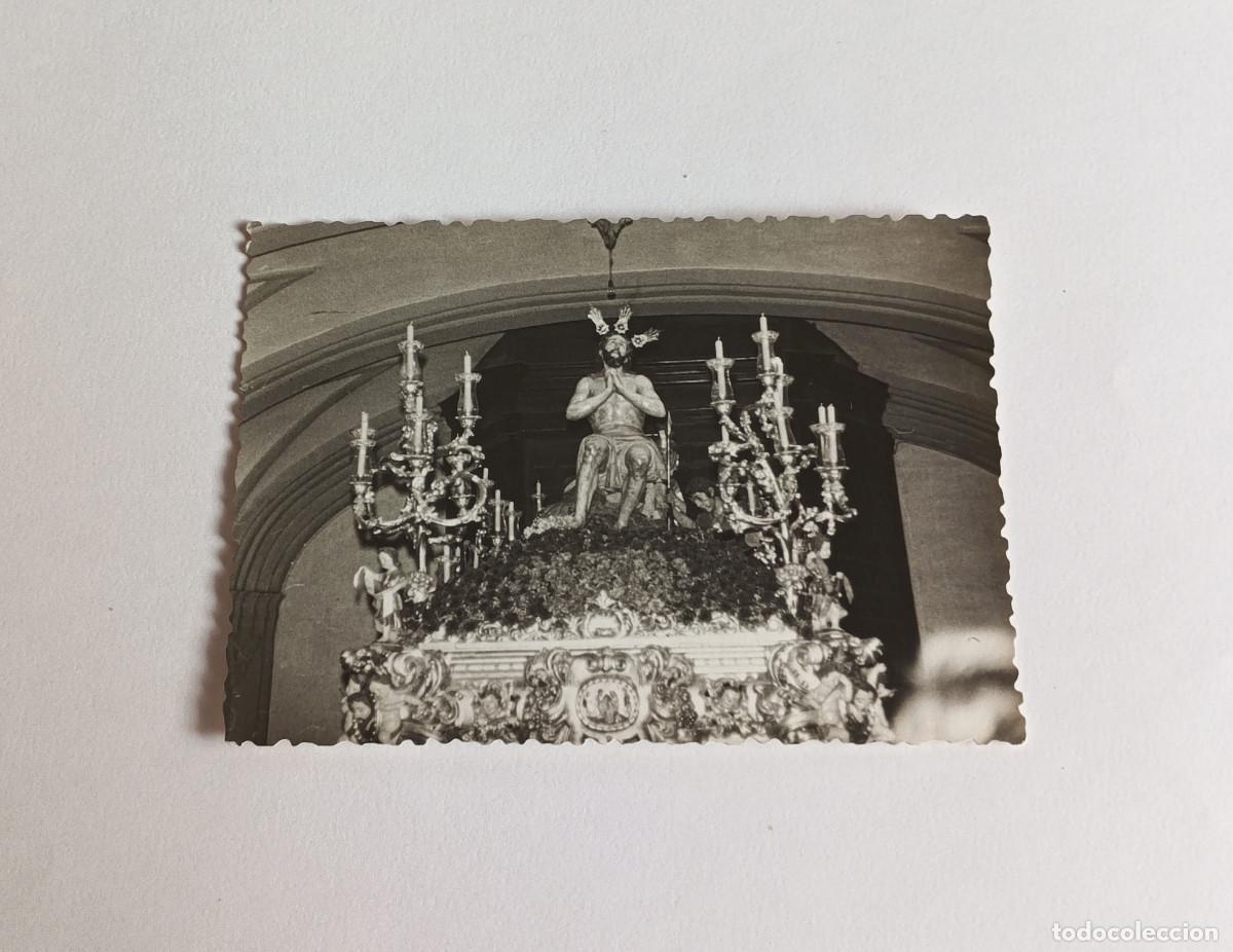 Fotograf&iacute;a antigua: Antigua fotograf&iacute;a - Semana Santa Sevilla - Cristo de las Penas (La Estrella) - A&ntilde;o 1961