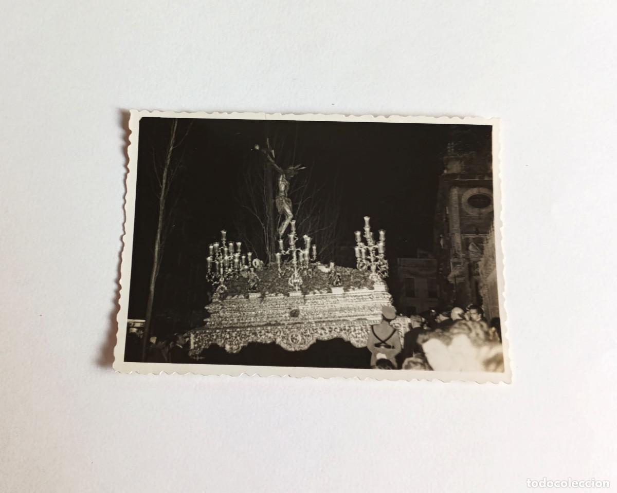 Fotograf&iacute;a antigua: Antigua fotograf&iacute;a - Semana Santa Sevilla - Cristo del Amor - A&ntilde;o 1959