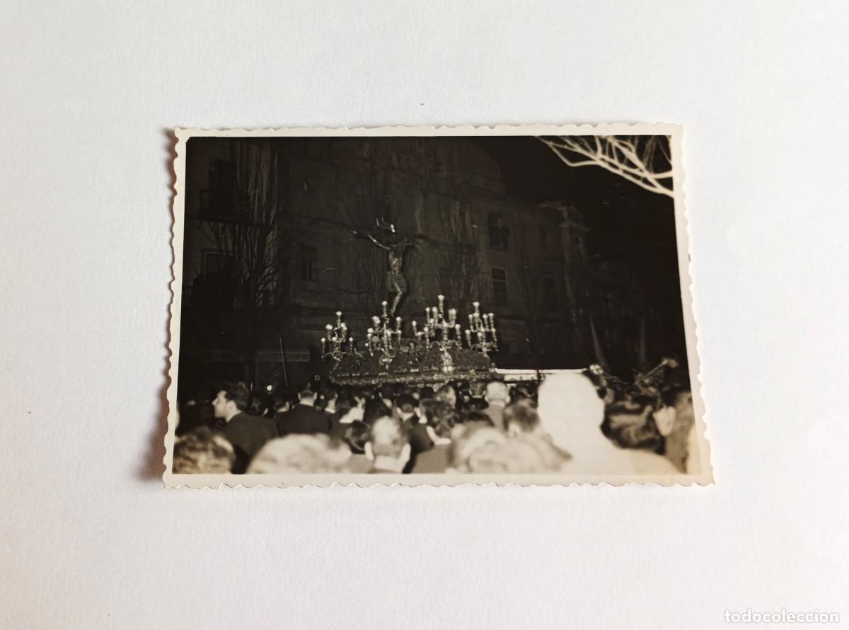 Fotograf&iacute;a antigua: Antigua fotograf&iacute;a - Semana Santa Sevilla - Cristo del Amor - A&ntilde;o 1959