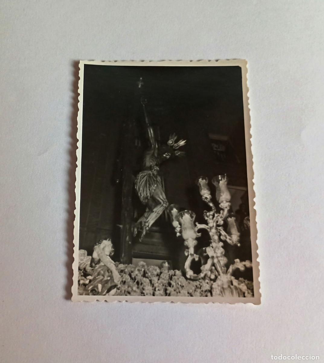 Fotograf&iacute;a antigua: Antigua fotograf&iacute;a - Semana Santa Sevilla - Cristo del Amor - A&ntilde;o 1959