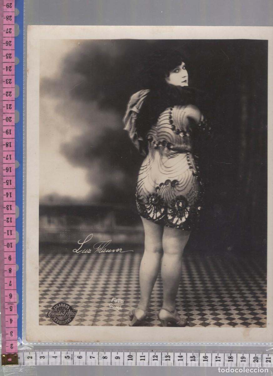 Fotograf&iacute;a antigua: Fotograf&iacute;a original Cuba Trinidad y Hno. Cigarros 1920s Art D&eacute;co Cabaret 20,3 x 25,4 cm