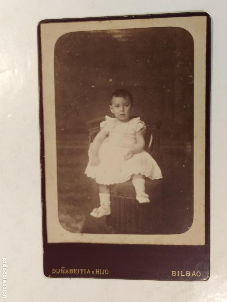 Fotograf&iacute;a antigua: SAINZ INCHAUSTEGUI - FOTO DU&Ntilde;ABEITIA E HIJO , BILBAO - FOTOGRAFIA ANTIGUA (2)