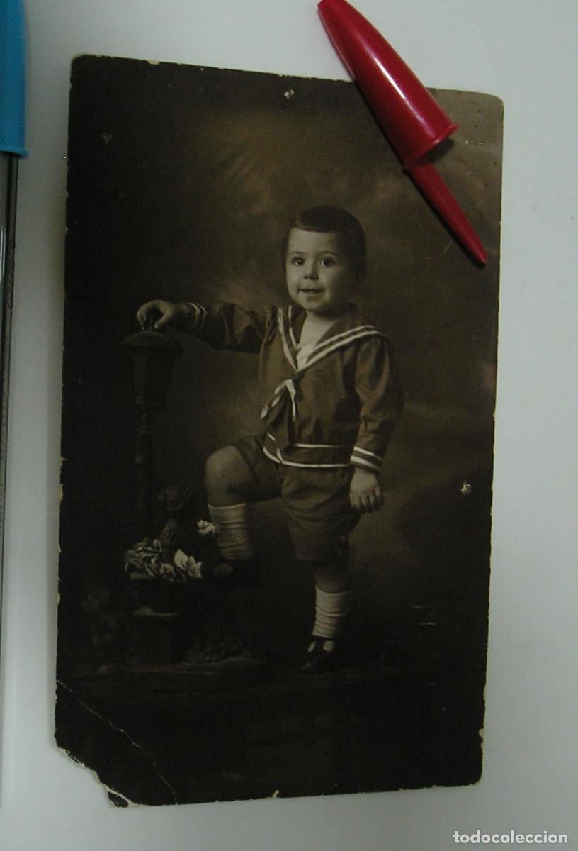 Fotograf&iacute;a antigua: ANTIGUA FOTO FOTOGRAFIA COSTUMBRISTA PRINCIPIOS DEL SIGLO PASADO TODO UN HOMBRECITO (26-11)