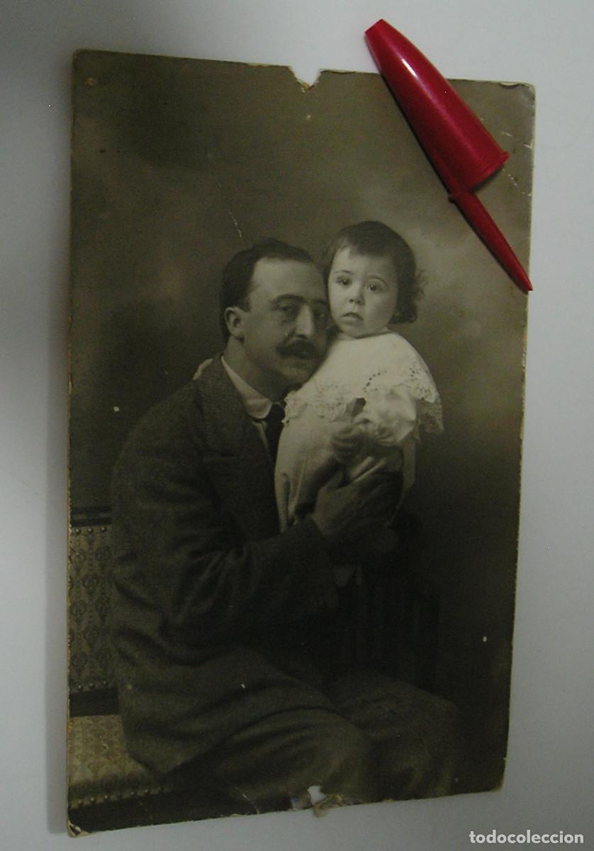 Fotograf&iacute;a antigua: ANTIGUA FOTO FOTOGRAFIA COSTUMBRISTA PRINCIPIOS DEL SIGLO PASADO EL ABRAZO (26-11)