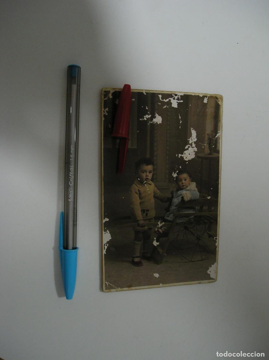Fotograf&iacute;a antigua: ANTIGUA FOTO FOTOGRAFIA COSTUMBRISTA PRINCIPIOS DEL SIGLO PASADO LOS HERMANOS (26-11)