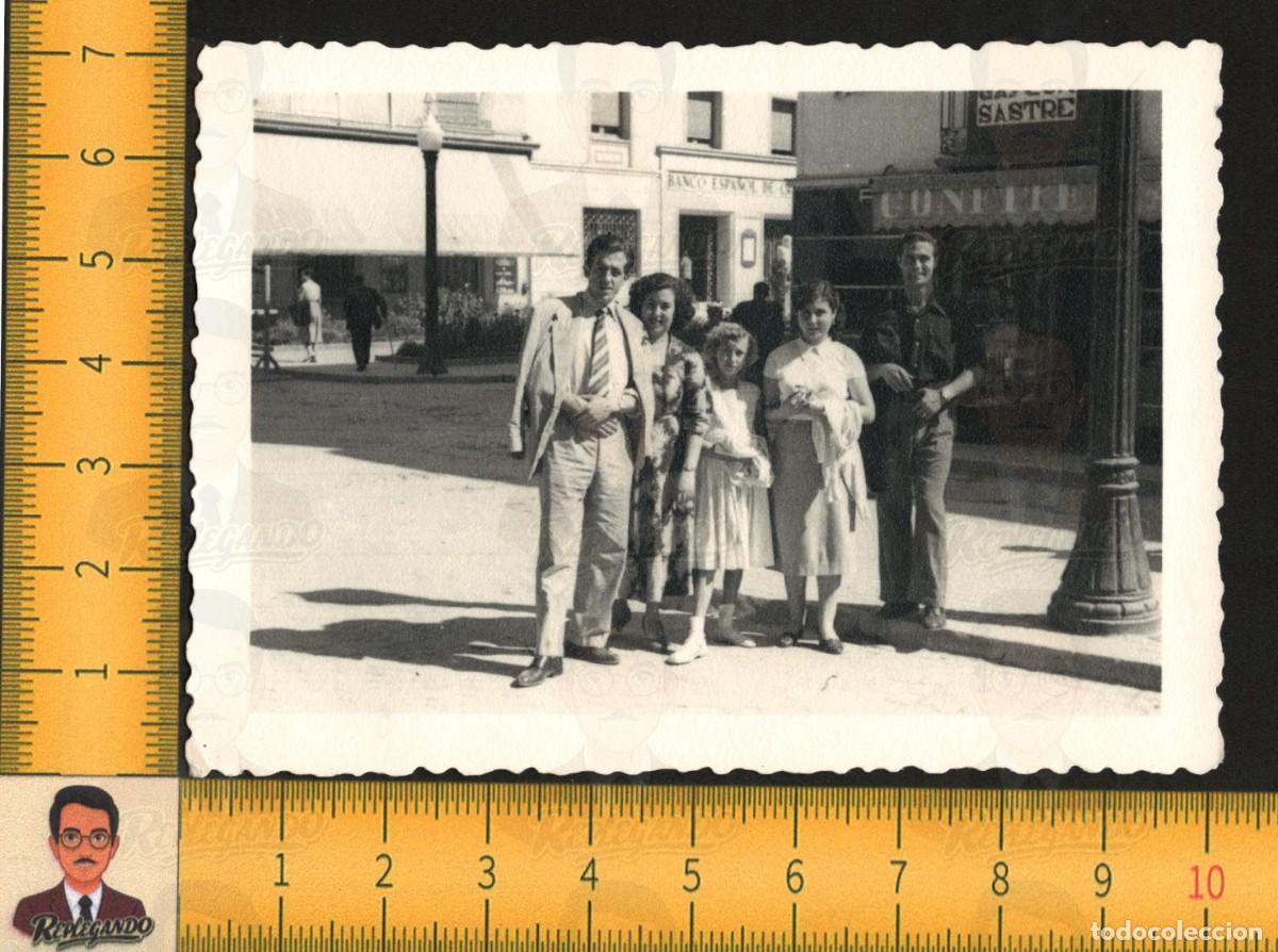 Fotograf&iacute;a antigua: &iquest;VALENCIA O BARCELONA? - CONFITER&Iacute;A GASC&Oacute;N SASTRE BANCO ESPA&Ntilde;OL DE CR&Eacute;DITO - FOTO ANTIGUA A&Ntilde;OS 60