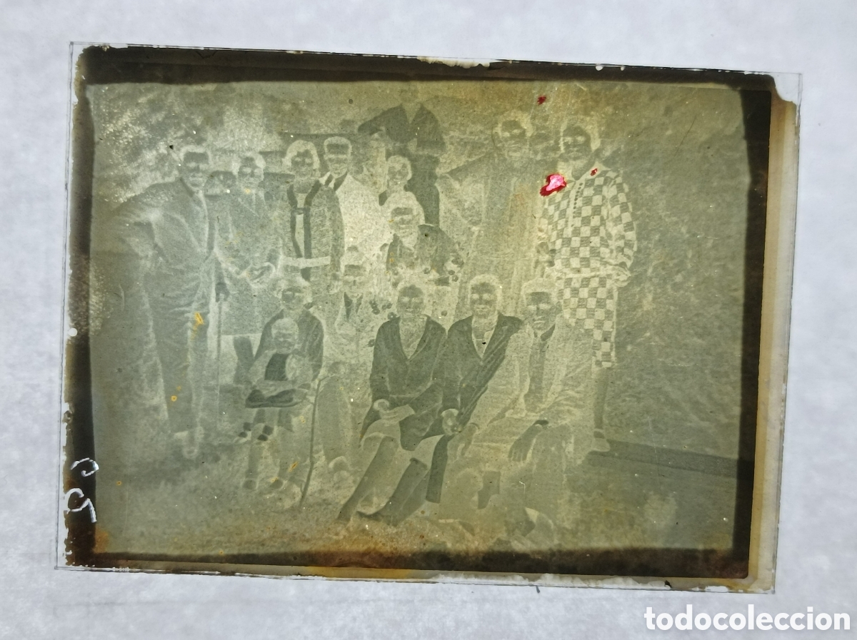 Fotograf&iacute;a antigua: NEGATIVOS DE CRISTAL. PAISANOS. 9x6,5 CM. VER FOTOS. FOTOGRAF&Iacute;A ANTIGUA.