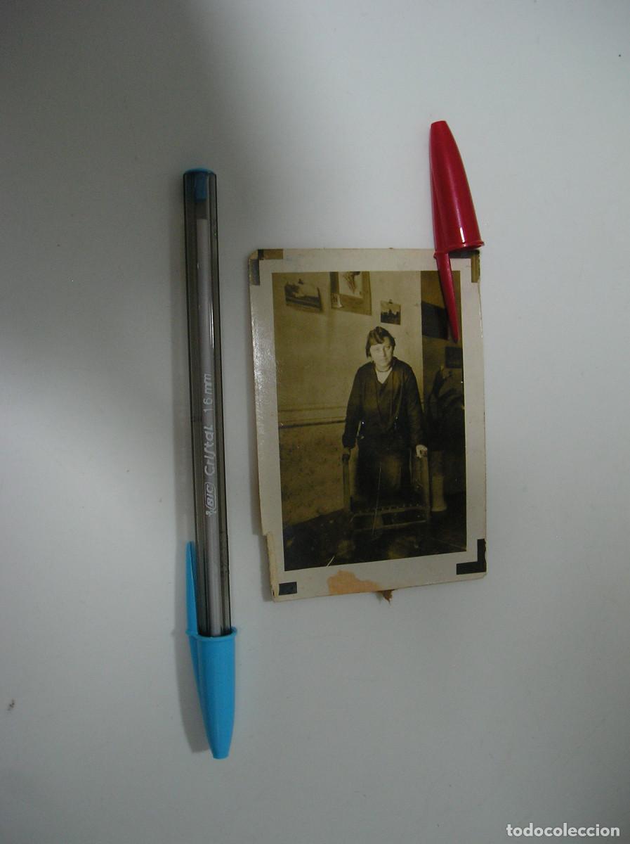 Fotograf&iacute;a antigua: ANTIGUA FOTO FOTOGRAFIA COSTUMBRISTA PRINCIPIOS DEL SIGLO PASADO LA SE&Ntilde;ORA (26-11)