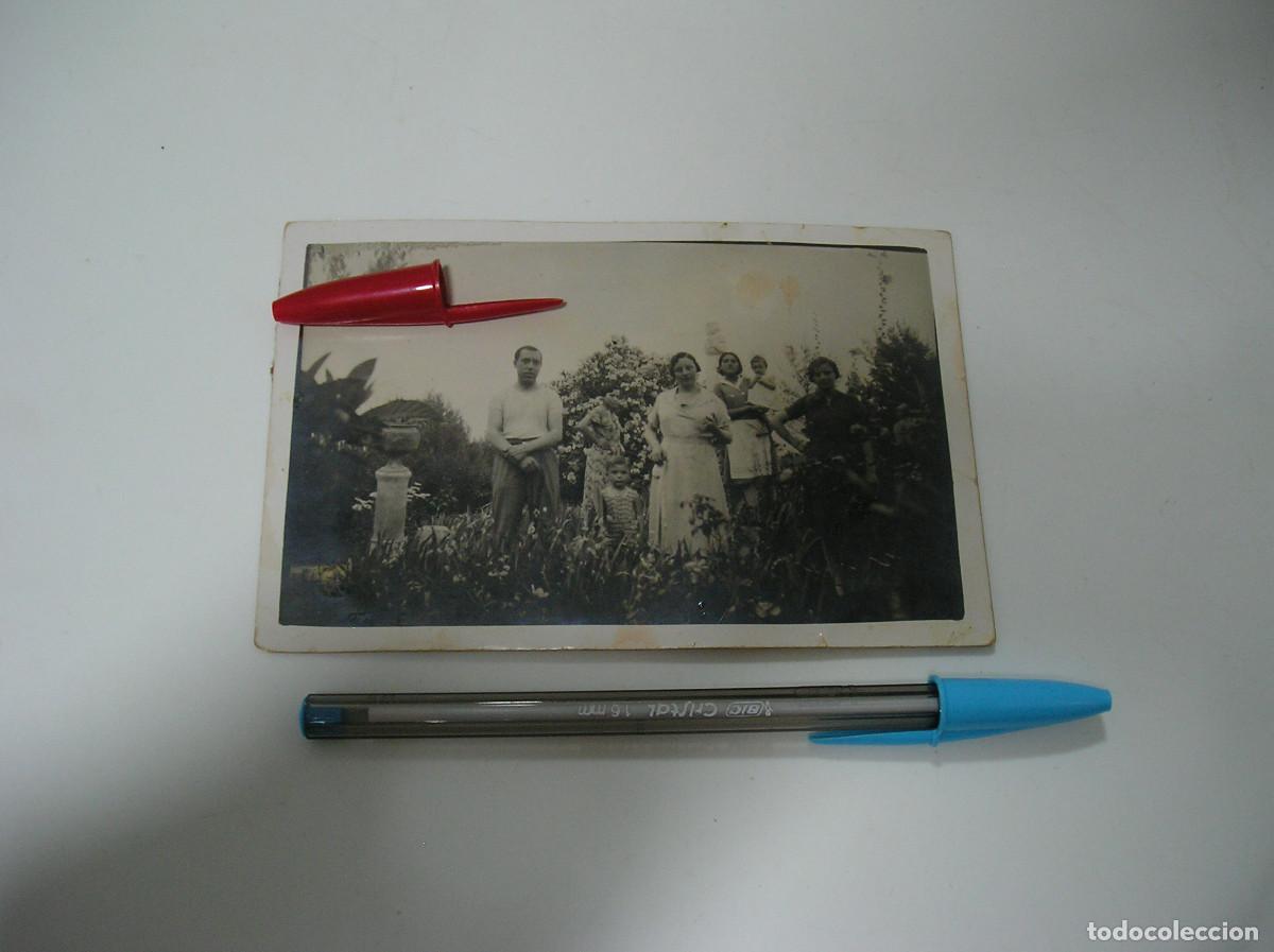 Fotograf&iacute;a antigua: ANTIGUA FOTO FOTOGRAFIA COSTUMBRISTA PRINCIPIOS DEL SIGLO PASADO EN EL HUERTO (26-11)