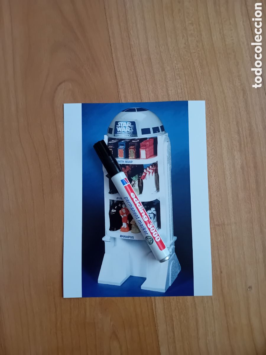 Fotograf&iacute;a antigua: FOTO 15X20 DISPLAY STAR WARS LA GUERRA DE LAS GALAXIAS. COMIENZOS A&Ntilde;OS 80S. REPRODUCCI&Oacute;N ACTUAL