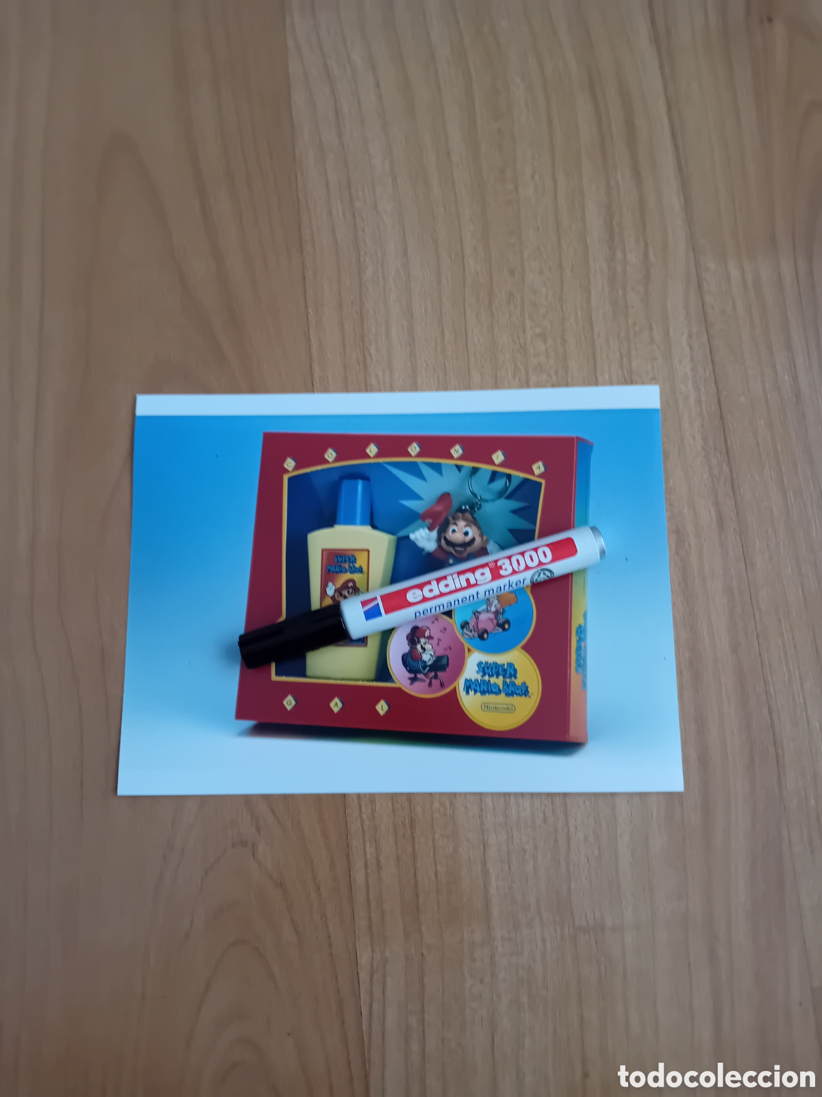 Fotograf&iacute;a antigua: FOTO 15X20 PACK COLONIA NINTENDO MARIO BROSS. A&Ntilde;OS 90S. REPRODUCCI&Oacute;N ACTUAL