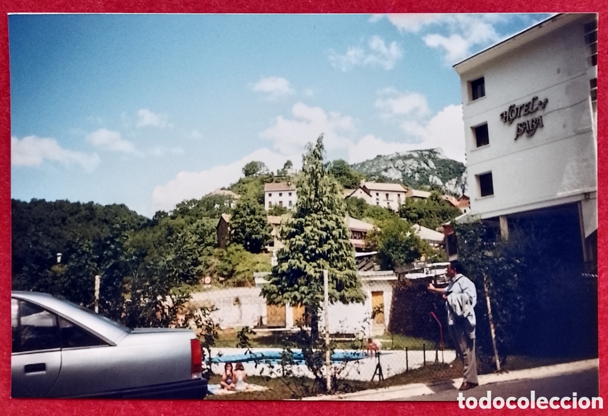 Fotograf&iacute;a antigua: Fotograf&iacute;a Hotel Isaba (Valle de Roncal) &ndash; Antigua fachada del Hotel Isaba