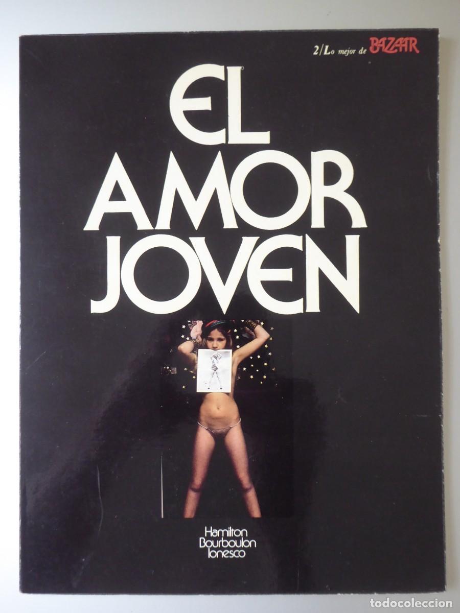 Fotograf&iacute;a antigua: EL AMOR JOVEN ~ Lo mejor de BAZAAR 1977 ~ Hamilton ~ Jacques Bourboulon ~ Eva Ionesco ~ Muy RARA