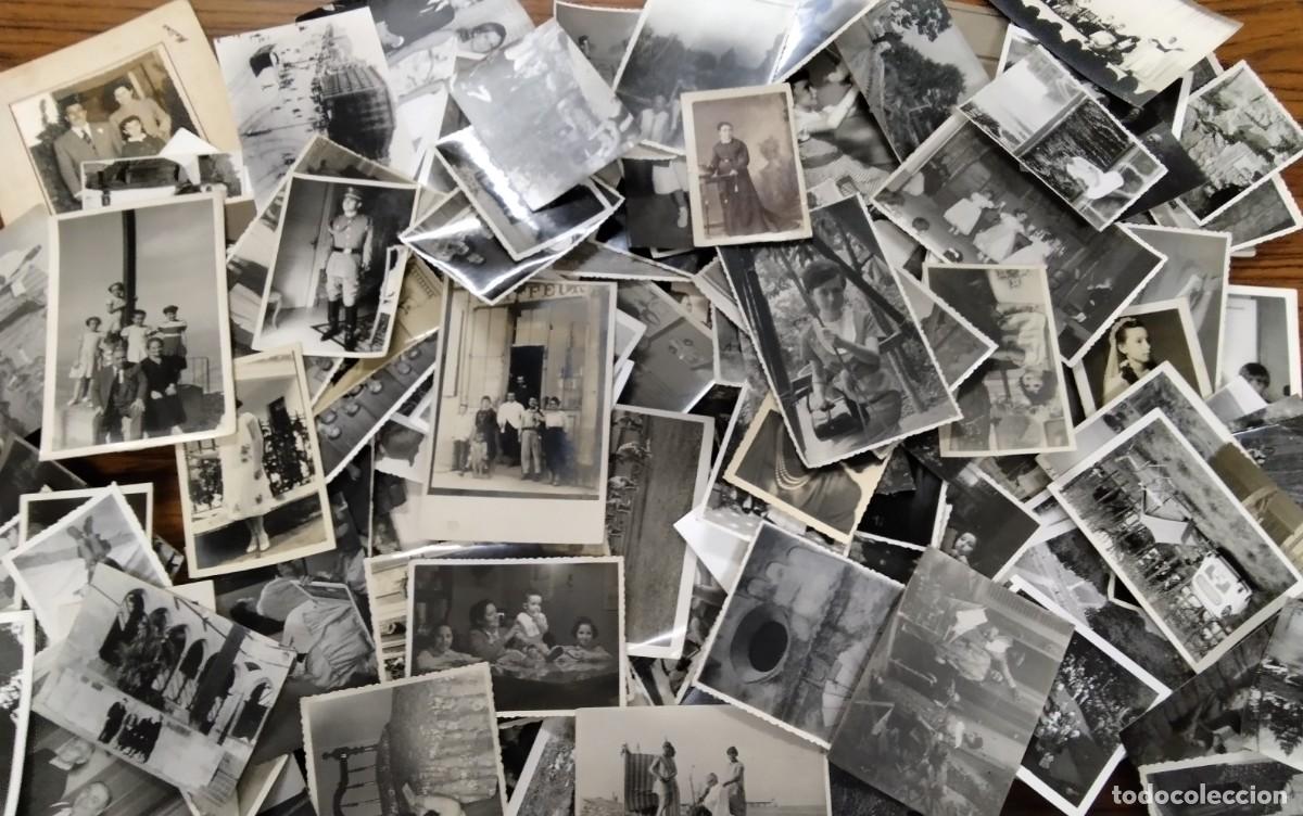 Fotograf&iacute;a antigua: LOTE DE APROX 200 FOTOGRAFIAS ANTIGUAS VARIADAS
