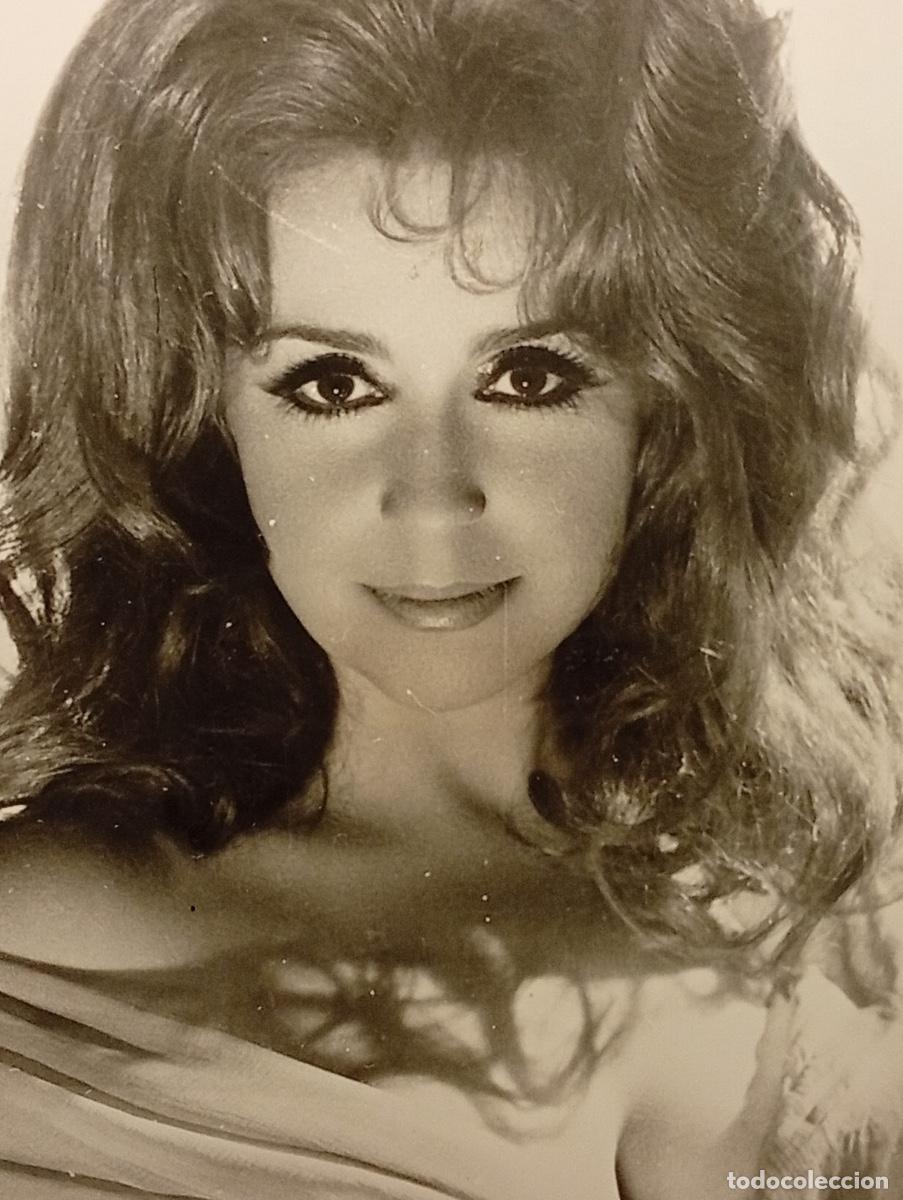 Fotograf&iacute;a antigua: Foto actriz espa&ntilde;ola cantante a&ntilde;os 60 70 rocio durcal no fot