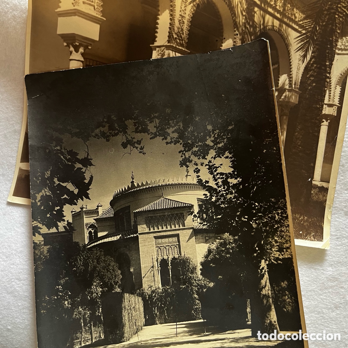 Fotograf&iacute;a antigua: FOTOGRAF&Iacute;AS PABELL&Oacute;N MUDEJAR / SEVILLA
