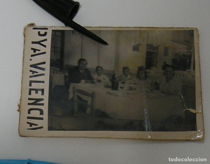 Fotograf&iacute;a antigua: ANTIGUA FOTO FOTOGRAFIA LA ESPA&Ntilde;A DE LA POSGUERRA PLAYA DE VALENCIA (26-12)