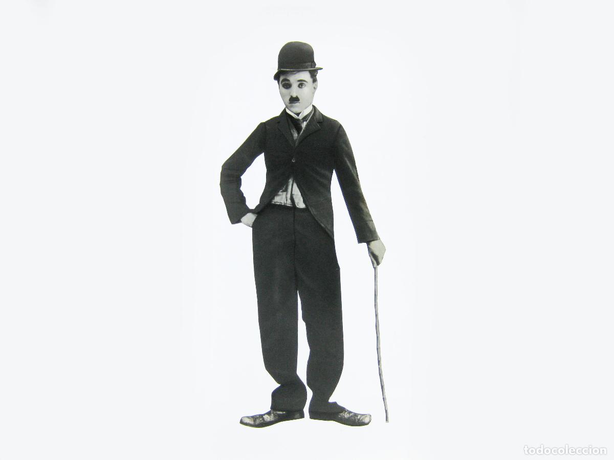 Fotograf&iacute;a antigua: FOTOGRAF&Iacute;A DE CHARLIE CHAPLIN. CINE. POSITIVO ORIGINAL. TRANSPARENCIA DE CELULOIDE. A&Ntilde;OS 30 &Oacute; 40