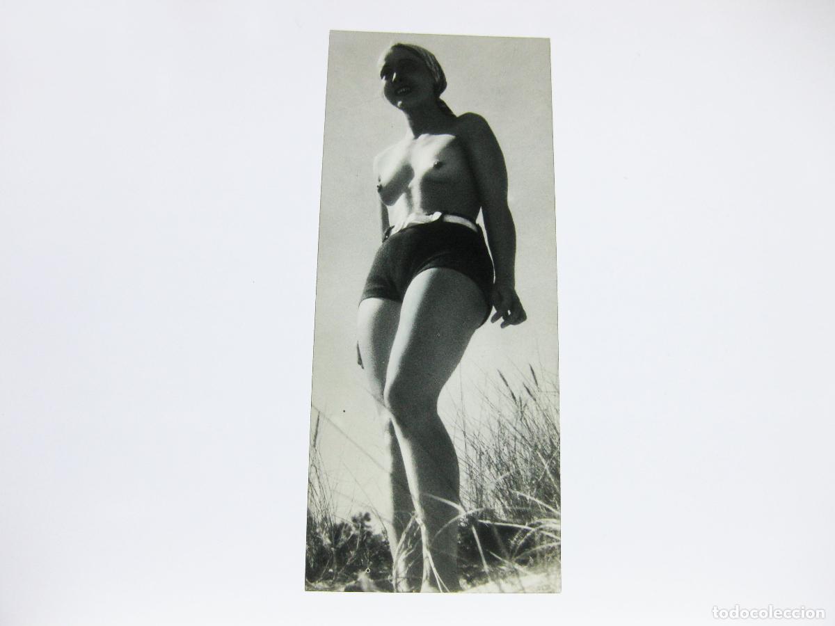 Fotograf&iacute;a antigua: FOTOGRAF&Iacute;A DE MUJER DESNUDA O ACTRIZ. POSITIVO ORIGINAL. TRANSPARENCIA DE CELULOIDE. A&Ntilde;OS 30 &Oacute; 40