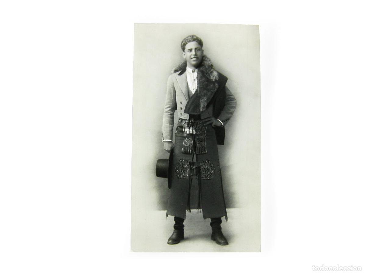 Fotograf&iacute;a antigua: FOTOGRAF&Iacute;A DE TORERO ANTONIO GARC&Iacute;A BUSTAMANTE. POSITIVO ORIGINAL. TRANSPARENCIA DE CELULOIDE.