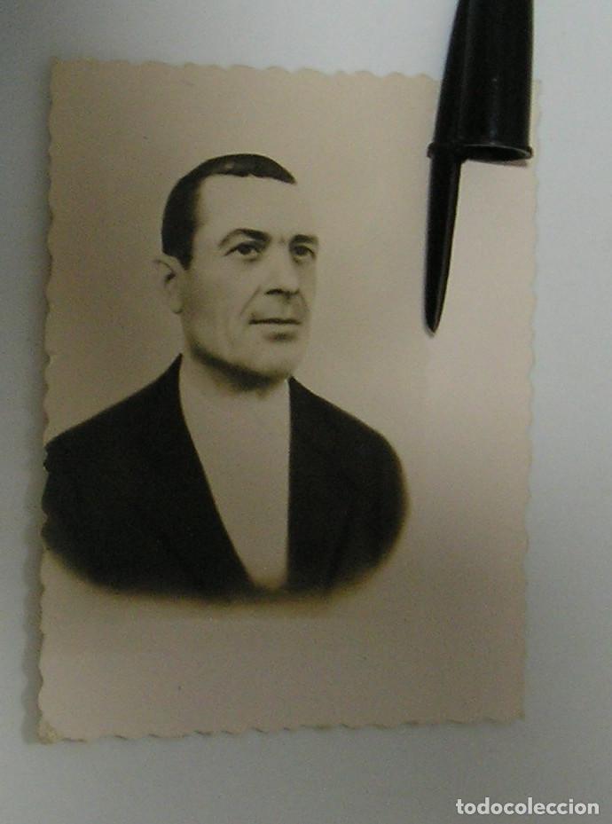 Fotograf&iacute;a antigua: ANTIGUA FOTO FOTOGRAFIA LA ESPA&Ntilde;A DE LA POSGUERRA RETRATO DE UN SE&Ntilde;OR (26-12