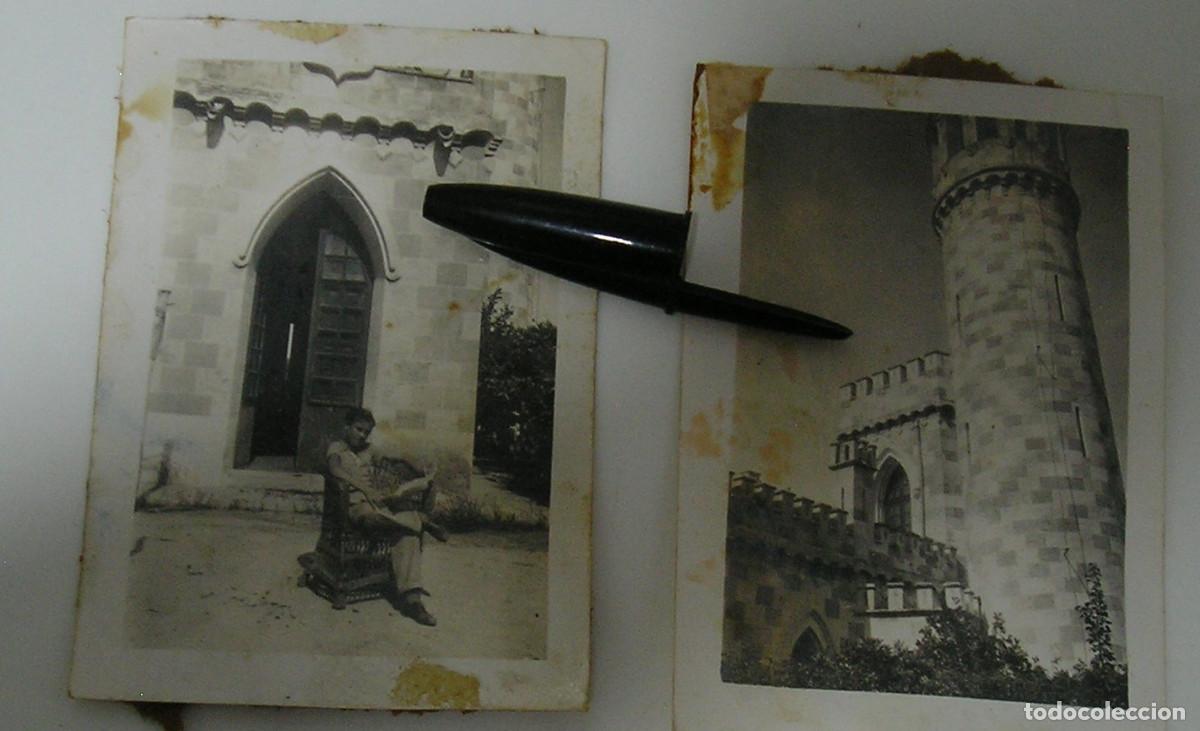 Fotograf&iacute;a antigua: ANTIGUA FOTO FOTOGRAFIA LA ESPA&Ntilde;A DE LA POSGUERRA EN LA PUERTA DE CASA (26-12