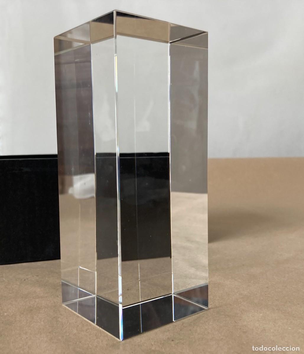 Fotograf&iacute;a antigua: BLOQUE DE CRISTAL TRANSPARENTE PARA TROFEO, EXHIBICI&Oacute;N O ACCESORIO FOTOGRAF&Iacute;A