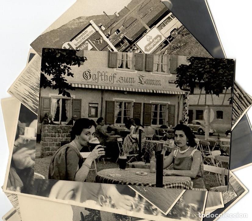 Alte Fotografie: 8 Fotograf&iacute;as de Junio de 1957 - Concurso Miss Europa