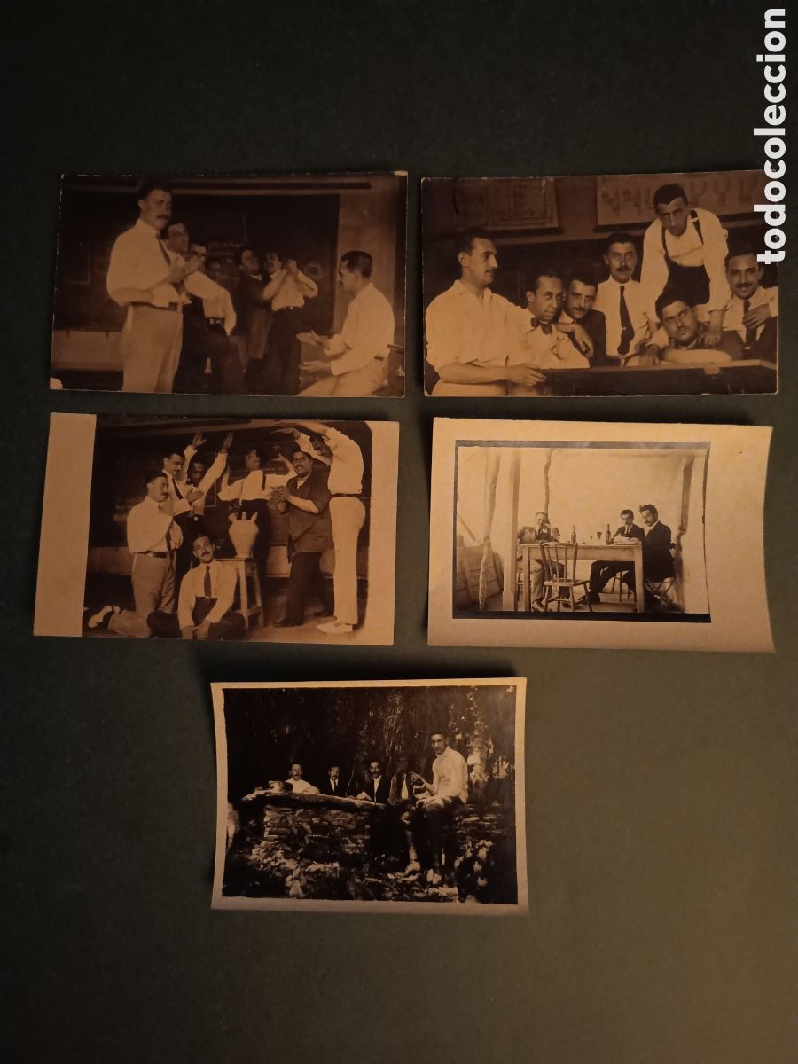 Alte Fotografie: 5 FOTOGRAF&Iacute;AS - 1910
