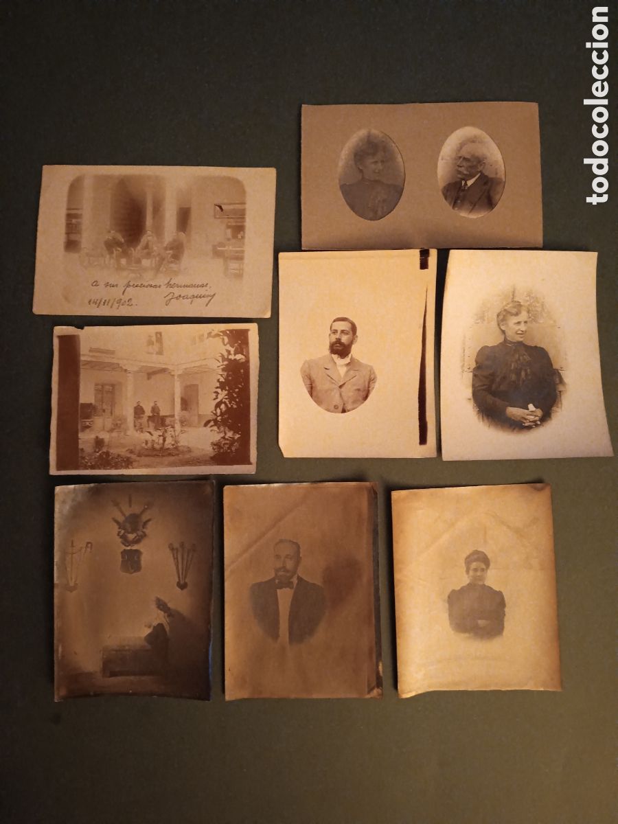 Alte Fotografie: 8 FOTOGRAF&Iacute;AS - FINALES S. XIX PPIOS S.XX