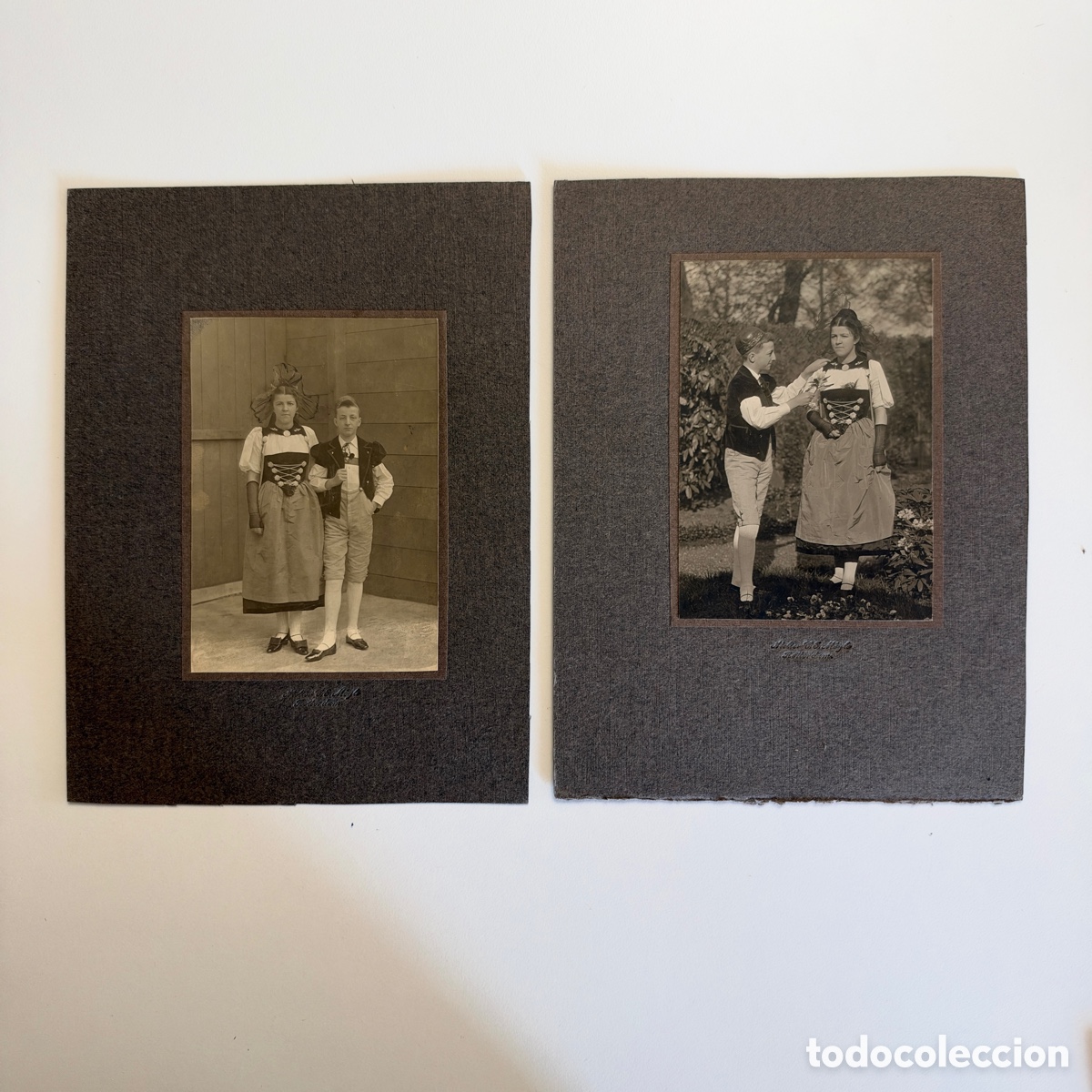 Antique Photography: 2 fotos antiguas principio siglo XX
