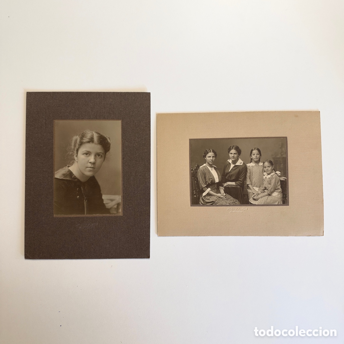 Antique Photography: 2 fotos antiguas principio siglo XX