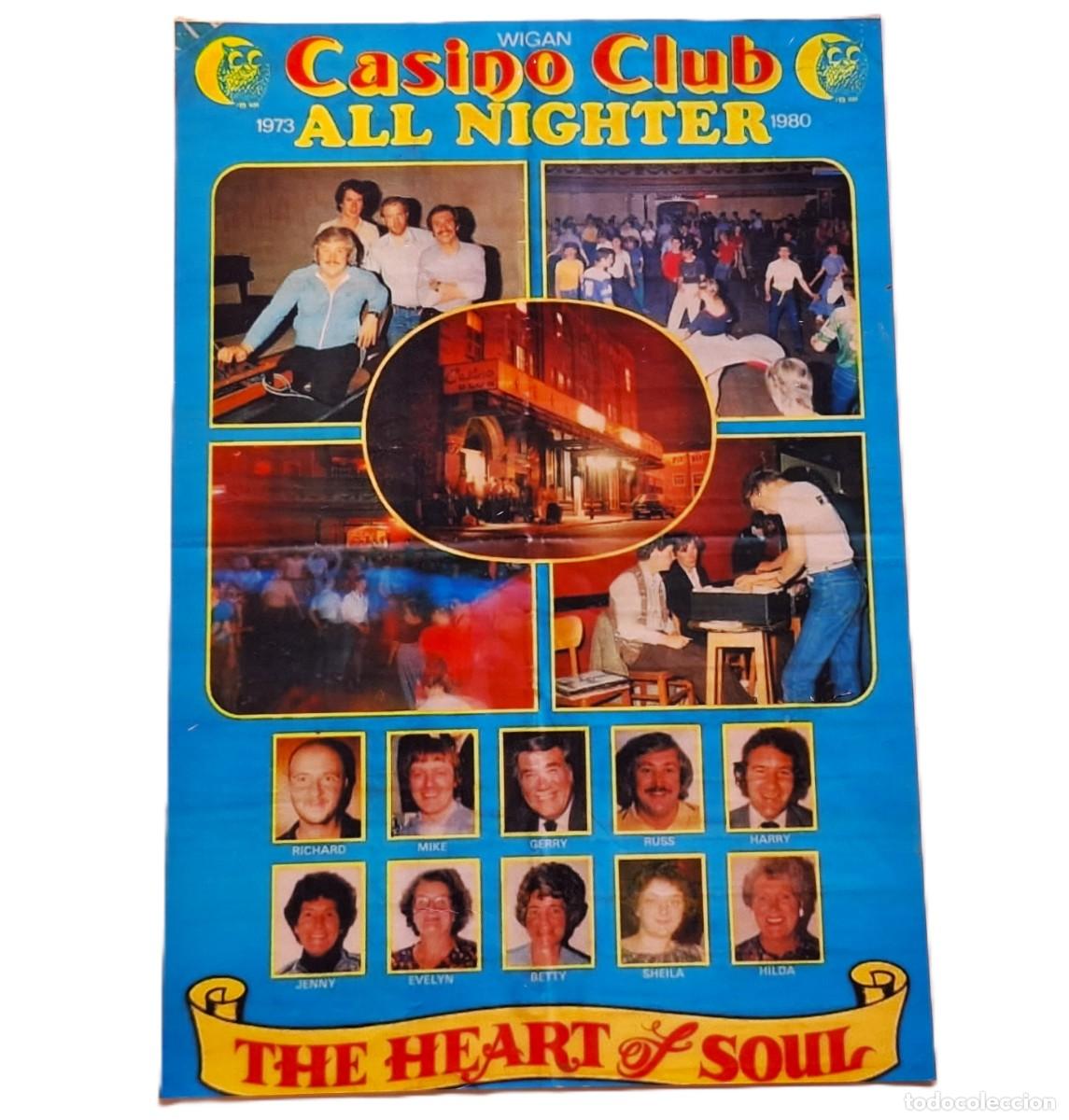 Alte Fotografie: GIGANTE FOTOGRAFIA - 1973-1980 CASINO CLUB ALL NIGHTER - 44 X 30.CM