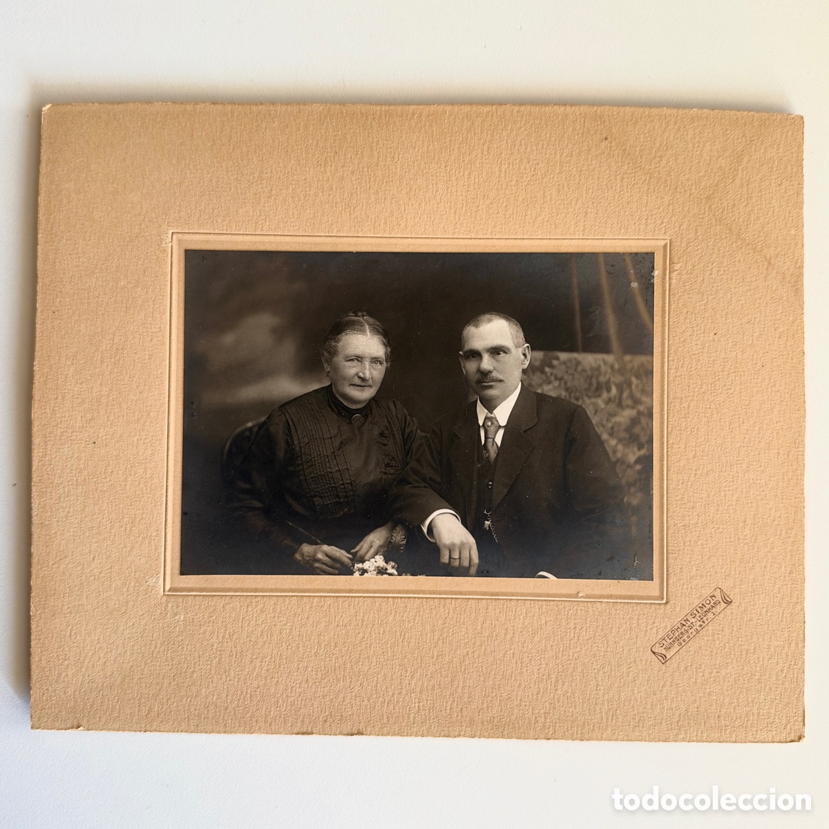 Fotografia antiga: Antigua foto de pareja