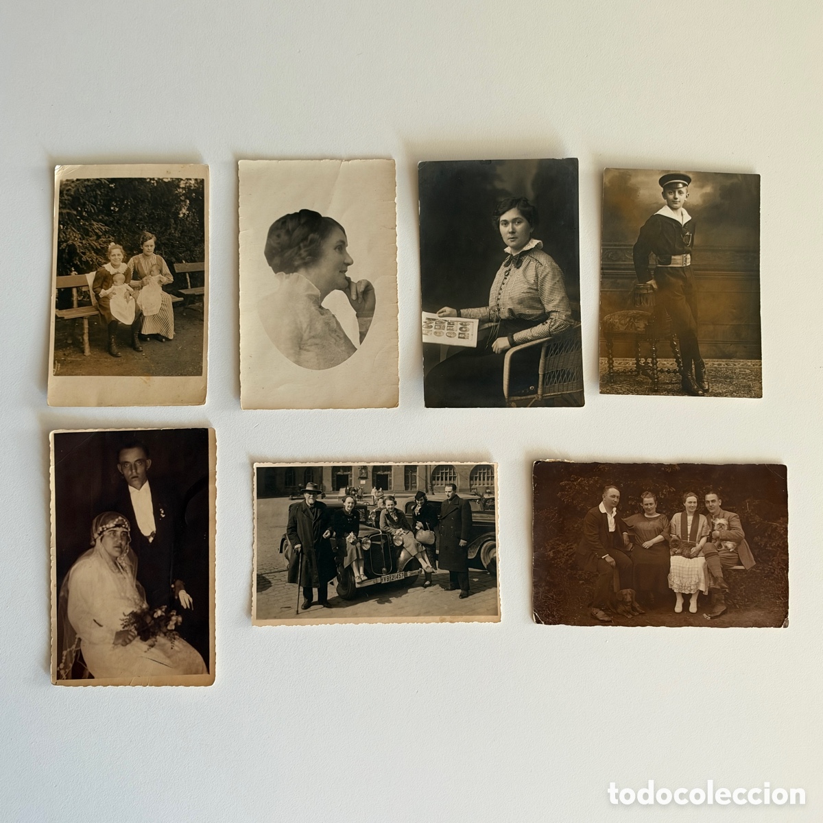 Fotografia antica: 7 fotos tarjeta postal antiguas