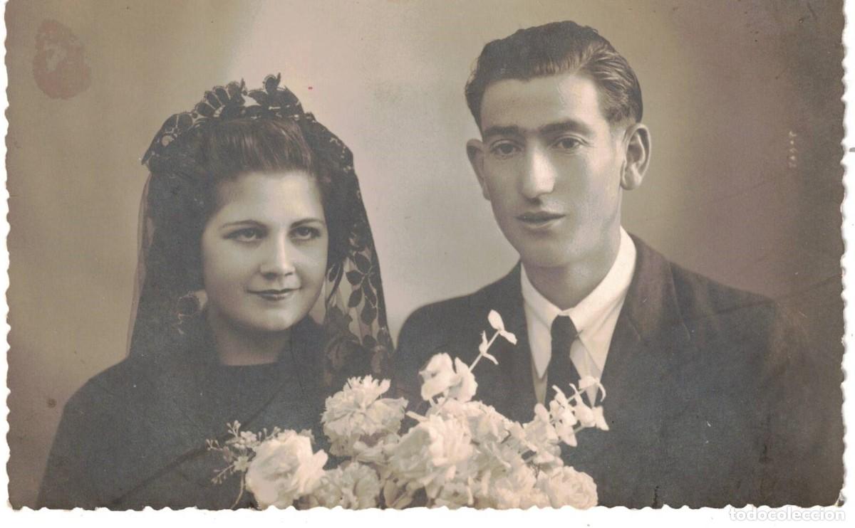 Fotograf&iacute;a antigua: :::: LC613 - FOTOGRAFIA - PAREJA DE NOVIOS - ANSEDE FOTOGRAFO - SALAMANCA