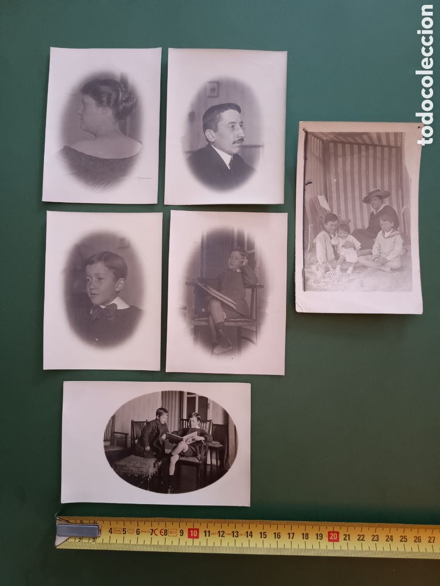 Fotograf&iacute;a antigua: 6 FOTOGRAF&Iacute;AS - 1917
