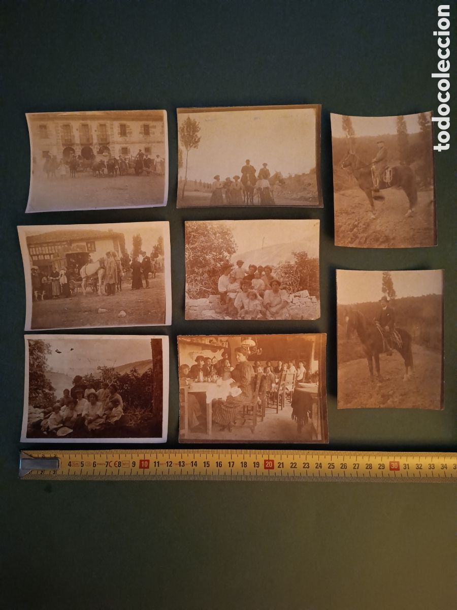 Fotograf&iacute;a antigua: 8 FOTOGRAF&Iacute;AS - FINALES S.XIX - FOTOS FAMILIARES