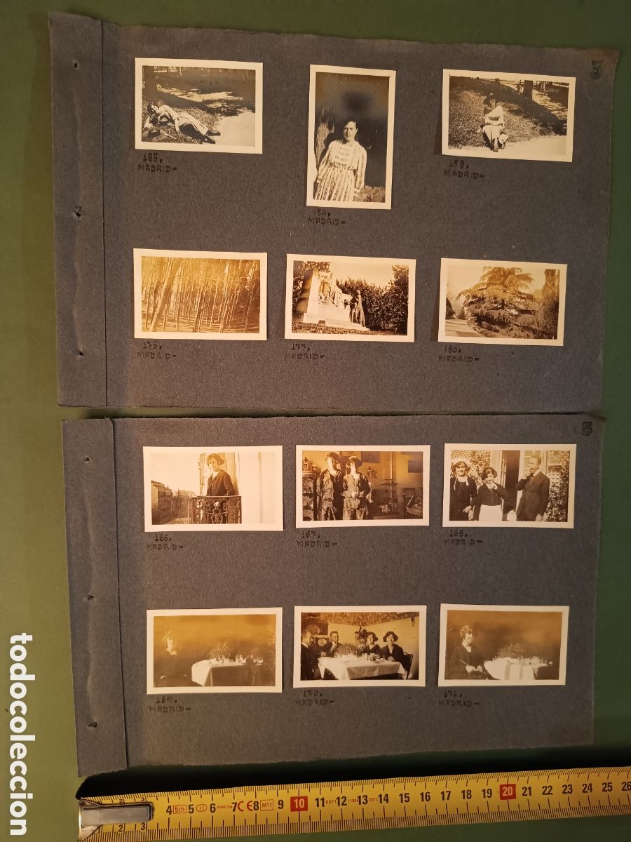Fotograf&iacute;a antigua: 10 FOTOGRAF&Iacute;AS - 1916 - MADRID